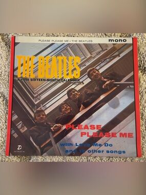 The Beatles 'Please Please Me' Vintage 1998 Calendar